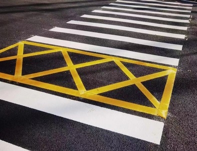 忻州忻州园区交通标线施工