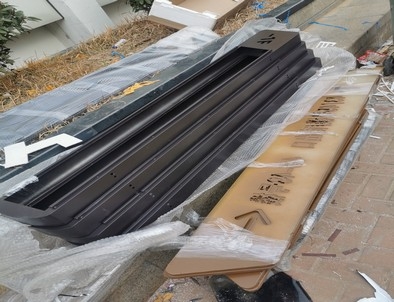 忻州忻州停车场不锈钢灯箱